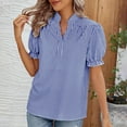 thumbnail image 2 of Usted Es Más Que una Camisa de Puntuación de Prueba, Cuello en V de Manga Corta Suelta, Camisa para Mujeres, 2 of 5