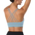 thumbnail image 1 of LEXISLOVE Camisas de entrenamiento para mujer sexy espalda abierta ropa deportiva ropa de entrenamiento deportes yoga camisetas sin mangas, 1 of 4