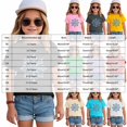 thumbnail image 3 of Xyant Christmas Boys Girls Shirt Snowflake Print Tshirts Kids Toddler Cotton Short Sleeve Xmas Graphic Tee Tops, Size 7-8 Years, 3 of 6