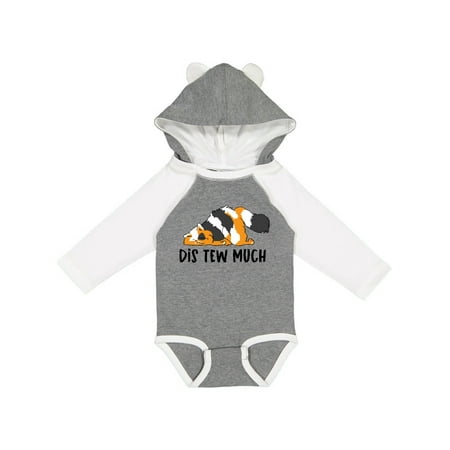 

Inktastic Napping Dis Tew Much Calico Fat Cat Gift Baby Boy or Baby Girl Long Sleeve Bodysuit