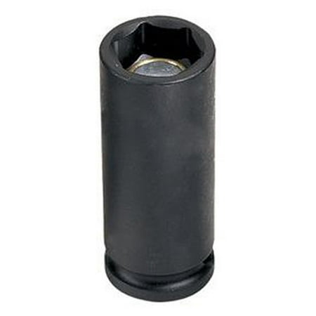

1PK Grey Pneumatic 1013MDG 3/8 Drive x 13mm Magnetic Deep Socket