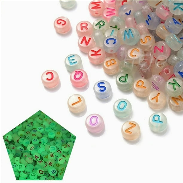 Walmart letter shop beads
