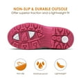 thumbnail image 5 of DREAM PAIRS Boys Girls Mid Calf Slip Resistant Faux Fur Lined Knee High Winter Snow Boots, 5 of 5