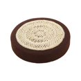 thumbnail image 3 of Coussin de Siège Rond Respirant pour Méditation, Coussin de Sol pour Café 40cmx10cm, 3 of 9