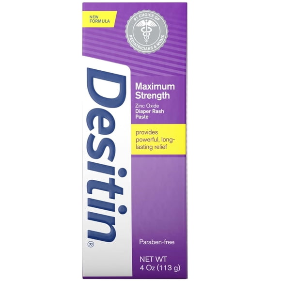 Cinta Desitin, Paquete De 3 (4 Onzas), Color Blanco, 12 Onzas