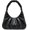 Large-black, variant on PETITE Shoulder Handbag for Women Fashion Ruched Shoulder Hand Purse Sofii Clutch Hobo Bag Trendy Purse for Lady