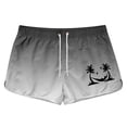 thumbnail image 4 of Kcolen Mens Swim Trunks Soild Color Board Shorts Men's Stretchy Upf Mens Bathing Suit 9 Inch Inseam Soft Beach Summer Bathing Suit Beach Board Shorts, 4 of 4
