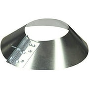 Imperial Manufacturing Universal Storm Collar Single Wall 4 " Dia. Galvanized 30 Ga Steel Case of 6