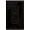 GE Ground Fault Receptacle, Brown