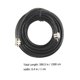thumbnail image 2 of Extension Cable UHF Coaxial Cable 259 For Radio Transmitter Connection Black 10GHz Max Frequency 1Set, 2 of 3