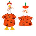 thumbnail image 2 of Halloween Porch Goose Outfit, Pumpkin Costume Kit, Spooky Seasonal Outfit Accessories Suitable for 23 Inch Large Porch Goose Statue, 2 of 6
