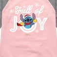 thumbnail image 3 of Lilo & Stitch - Full Of Joy - Girls Shirt Tail Raglan, 3 of 5
