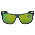 thumbnail image 2 of Costa Del Mar Rincondo Sunglasses 6S9010-0461 Matte Smoke Crystal | Green Mirror Polarized 580G Lens, 2 of 5