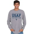 thumbnail image 5 of US Air Force Fly Fight Win Athletic Long Sleeve TShirt Men Women Brisco Brands M, 5 of 6