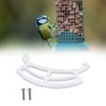 thumbnail image 6 of Dualoai Bird Feeder DIY Extension Perch Landing Simple Assembly White with 2 Screws, 6 of 9