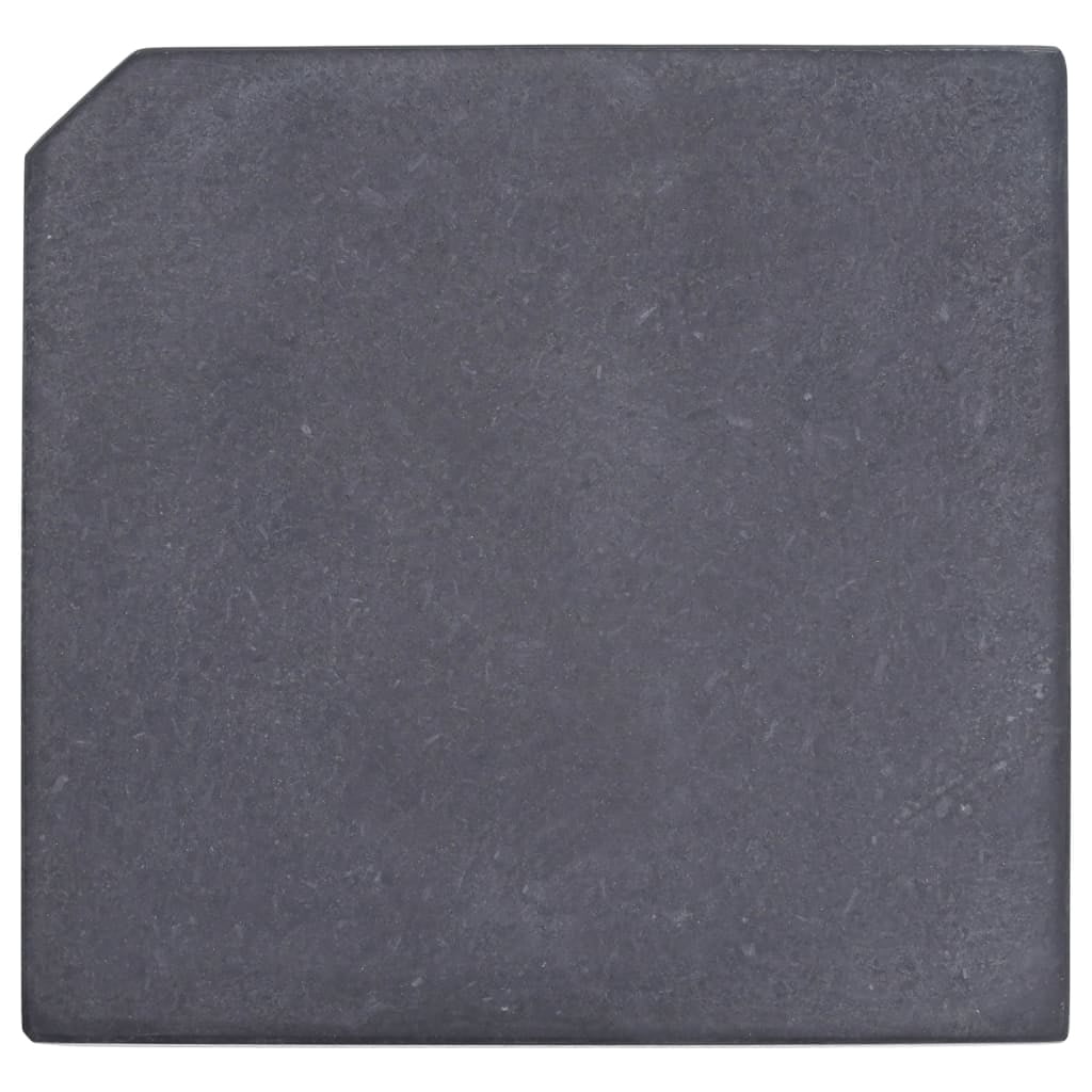 vidaXL Umbrella Base Weight Parasol Plate Patio Garden Outdoor Granite Square
