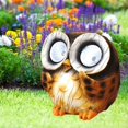 thumbnail image 3 of Resin Stakes Garden Statue Owl Waterproof Light Cute Cartoon LED B, 3 of 7