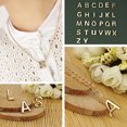thumbnail image 3 of Flmtop Mode Femmes Bijoux DIY Lettre Pendentif Chaîne Charme Collier Fête Cadeau, 3 of 10