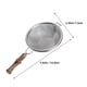 thumbnail image 5 of Colador de té Cuchara para hacer bolas de masa Colador de harina Colador de cocina Filtros de malla Tamiz para fideos y bolas de masa hervida, 5 of 6