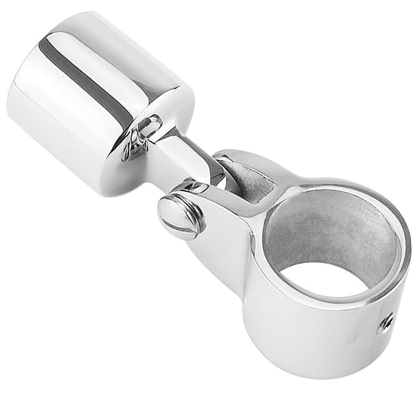 Riwesomey Abrazadera de tubo de dosel de barco, tapa deslizante de ajuste de barco de acero inoxidable, fácil de instalar, accesorio de tubo de Bombillas para automóviles No.2 Riwesomey VI009546-02