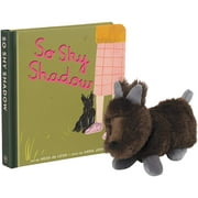Manhattan Toy So Shy Shadow Baby and Toddler Board Book + Scottie Stuffed Animal Dog Gift Set