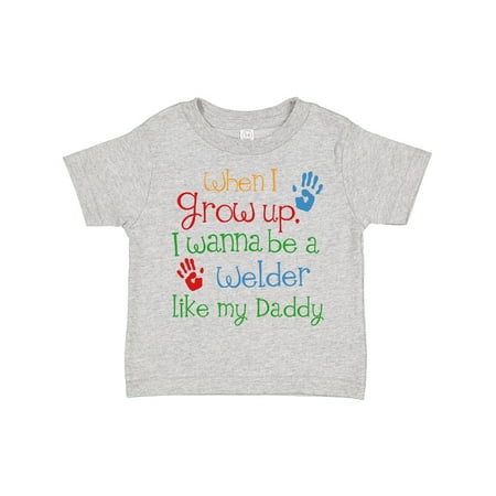 

Inktastic Welder Like Daddy Gift Toddler Boy or Toddler Girl T-Shirt