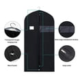 thumbnail image 4 of Bolsa De Traje Con Cremalleras, Protector De Ropa Grueso A Prueba De Polvo Con Cubierta Transparente Para Ropa, Camiseta, Chaqueta, Trajes, Abrigos, 4 Uds., 4 of 7