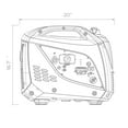 thumbnail image 7 of Firman W01781 1700/2100 Watt Portable Gas Inverter, 7 of 7