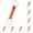 Orange, variant on HONGLIN Luggage Straps, Suitcase Strap with Adjustable Buckle, Luggage Connector Straps for Travel, Elastic Fastening Belt for Bags, Blue, 1 Pack