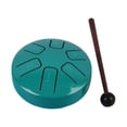 thumbnail image 3 of Tambor de lengua Mini tambor de mano instrumentos de percusión juguetes educativos 3,8 pulgadas 6 tonos portátil Mini tambor de mano para concierto Hugo  lengua de tambor, 3 of 10