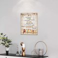 thumbnail image 2 of Birds Wall Art Vintage Music Birds Pictures Wall Decor Rustic Farmhouse Canvas Painting Country Framed Artwork for Kitchen Dining Room Bathroom Decoration 12"x16", 2 of 6