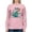 Light Pink, variant on Cajun Country Club Alligator Tee Sweatshirt Women's