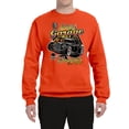 thumbnail image 2 of Wild Bobby, 1990 Vintage Garage Customs Hot Rod Classic Car Cars and Trucks Unisex Crewneck Graphic Sweatshirt, Orange, Medium, 2 of 3