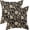 A-block Print Flower-black, variant on Texas Decorative Pillow Covers 16x16 Inch Set of 2 Texas Bluebonnet Throw Pillow Cover Texas Flag Pillow Cases Navy Blue Grey Cushion Cover for Couch Bedroom Sofa Texas Themed Souvenirs Gifts