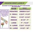 thumbnail image 2 of NEW Med Spec Wrist Lacer II Wrist Support 8" Black, 2 of 2