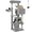 Grey, variant on 56.3-Inch Multi-Level Cat Tree Tower for Indoor Cats, Heavy Duty Pet Activity Center Furniture w/ 2 Cozy Condos Caves, Top Perch Plush Hammock, Climbing Ramp & Natural Sisal Scratching Posts