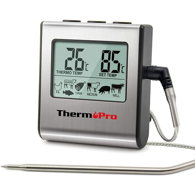 ThermoPro TP-16 LCD grande Cocina digital Alimentos Ahumador ThermoPro ThermoPro