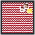thumbnail image 2 of PinPix ArtToFrames 15x15 Custom Cork Bulletin Board    Poster Board Has a Fabric Style Canvas Finish, Framed in Satin Black (PinPix-511), 2 of 5