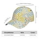 thumbnail image 2 of Fotbe Boho Gorro Clásico de Béisbol, Gorra Ajustable con Broche Snapback, Gorro de Exterior de Algodón Suave, 2 of 6