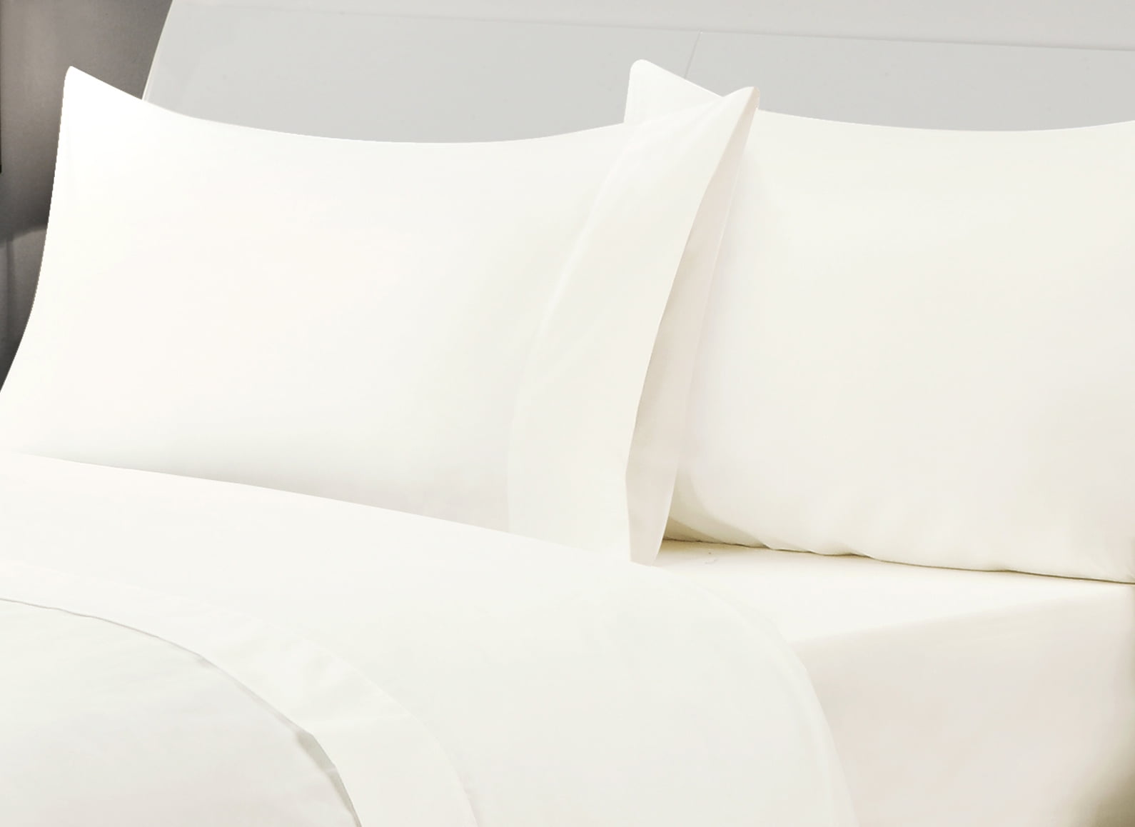 White Solid Sheet SetFullWhite