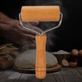 thumbnail image 3 of TKSE Rolling Pin Pastry and Pizza Baker Roller Wooden Baking Kitchen Utensil(A), 3 of 7
