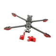 thumbnail image 4 of Marco de dron, marco de cuadricóptero de brazo, accesorios de juguete volador para FPV de 7" con rojo, 4 of 9