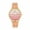 Silver/Gold/Coral, variant on Tucson w/ Swarovski Crystals Rose Gold/Pink | Silver Dial
