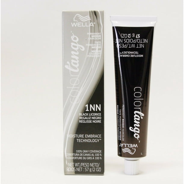 Wella Wella Color Tango 1NN Black Licorice Cream Masque Hair Color 2oz Tube