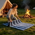 thumbnail image 5 of Linnome Striped Large Beach Towel, Sand Resistant Quick Dry Travel Towel, Soft Absorbent Outdoor Blanket Towel for Seaside, Pool, Picnic, Camping Trips, 5 of 6
