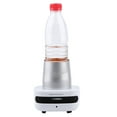 thumbnail image 4 of Enfríe rápidamente su bebida, refrigerador portátil plateado de 220 V, enfriador de cerveza para el hogar, 4 of 8