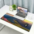 thumbnail image 6 of nygtbtfer Mouse Pad,Nature Purple Flowers Computer Mouse Pads Desk Accessories Non-Slip Rubber Base,Mousepad for Laptop Mouse 31.5x11.8 in, 6 of 6