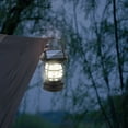 thumbnail image 3 of HgalloryHousehold Solar Lights Outdoor, LED IP65 Waterproof Lamps Vintage Lantern Camping Wall Lights for Yard Balcony, USB Rechargeable, Patio & Garden Decor, 6.2"x4.3"x4.3", 1PC, C, 3 of 6