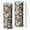 White-3, variant on Camouflage 20 Oz Stainless Steel Skinny Tumbler – Vacuum Insulated Slim Travel Cup with Lid & Stainless Steel Straw, 360° Full Wrap Printed Tumbler for Home, Office & Outdoor Use