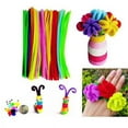 thumbnail image 2 of Artrylin Pipe Cleaners, Pipe Cleaners Craft, Arts and Crafts, Crafts, Craft Supplies, Art Supplies, 100 Multi-Color Pipe Cleaners, 2 of 8